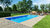 ALBISTONE Schwimmbecken Skimmerpool QBIG Benefit 3,5x7x1,50 m Blau