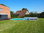 ALBISTONE Überlaufschwimmbecken Pool QBIG Benefit 3x7x1,50 m Blau