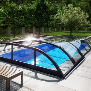 Dallas PK4mm Poolüberdachung